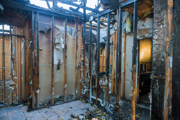 Professional Soot Cleanup technician working in Miamisburg, OH